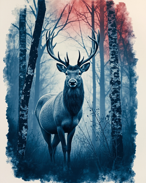 Christmas e-card design