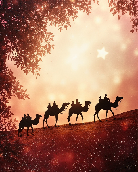 Christmas e-card design