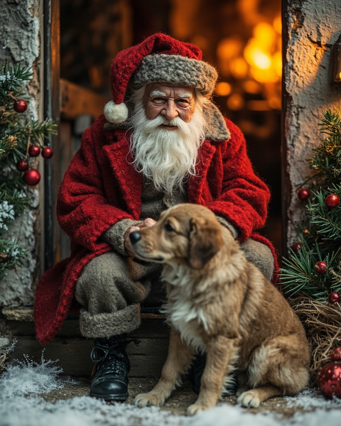 Christmas e-card design