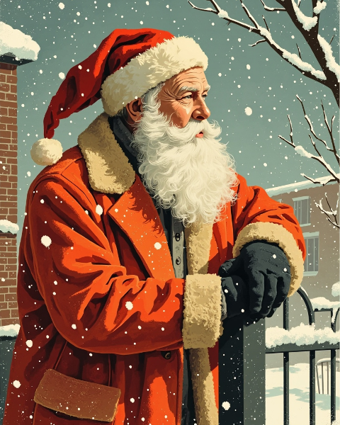 Christmas e-card design
