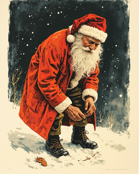 Christmas e-card design