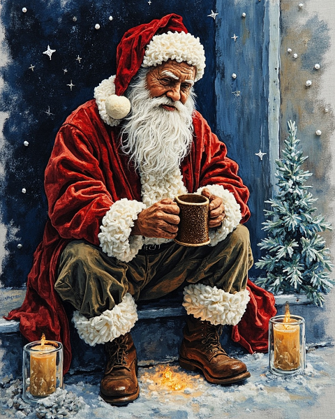 Christmas e-card design