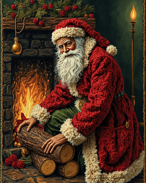 Christmas e-card design