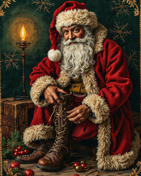 Christmas e-card design