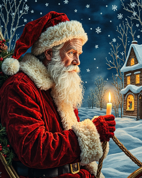 Christmas e-card design