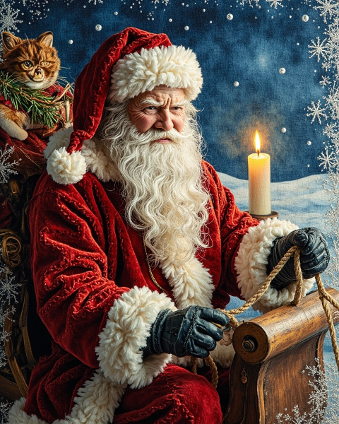 Christmas e-card design