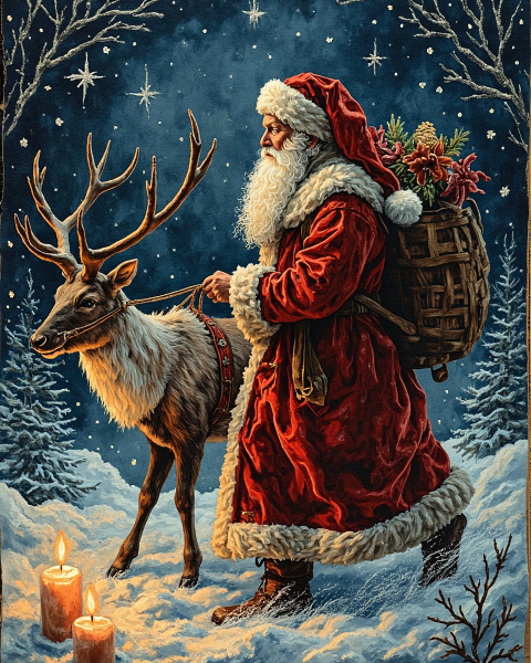 Christmas e-card design