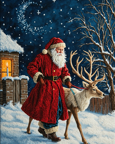 Christmas e-card design
