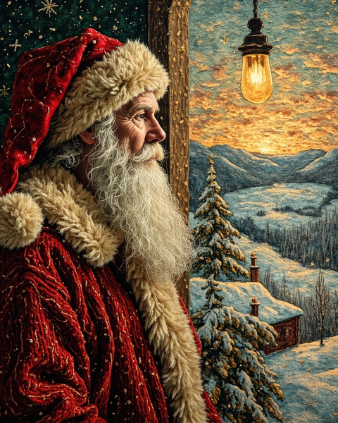 Christmas e-card design