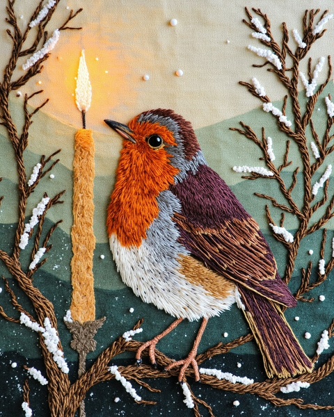 Christmas e-card design