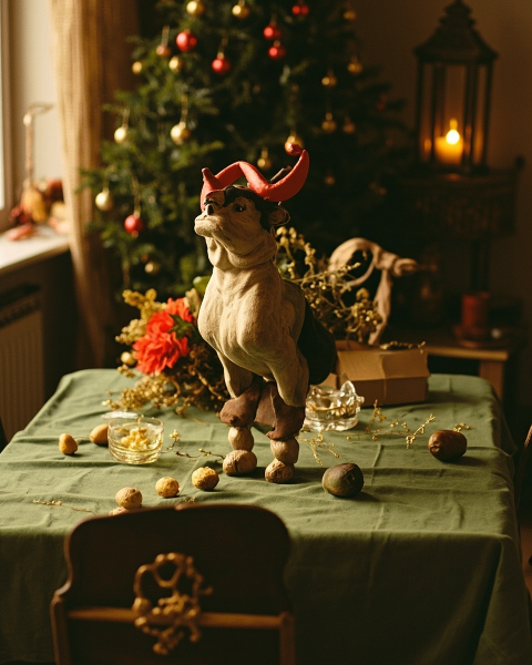 Christmas e-card design