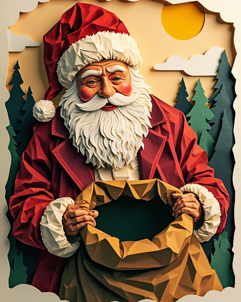 Christmas e-card design