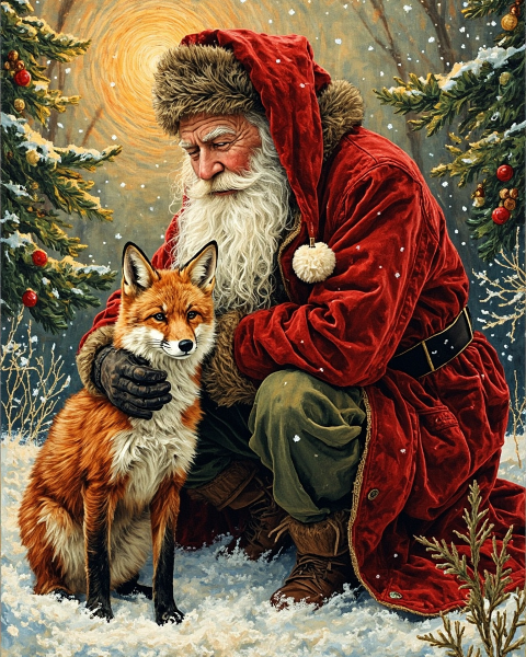 Christmas e-card design