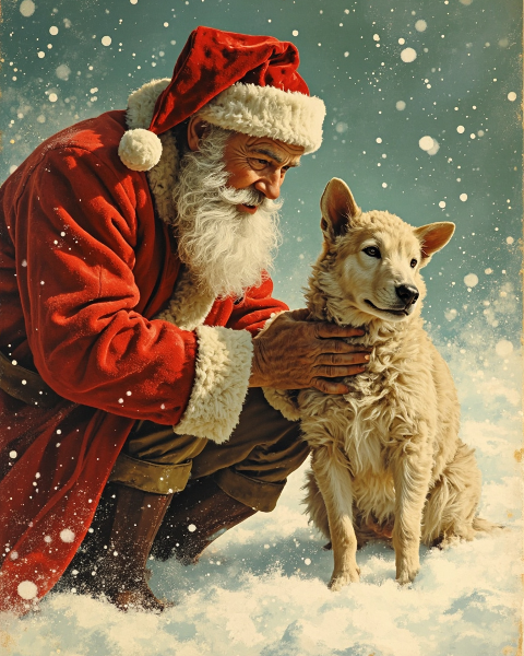 Christmas e-card design