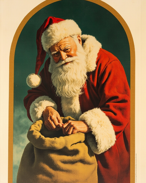 Christmas e-card design