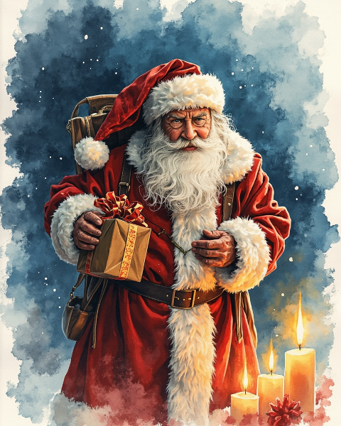 Christmas e-card design