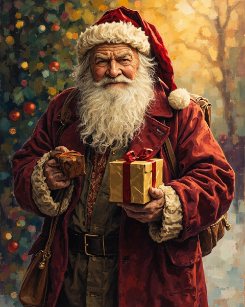 Christmas e-card design