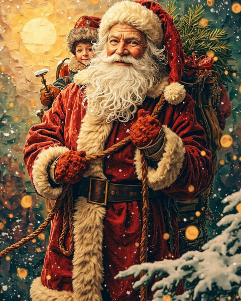 Christmas e-card design