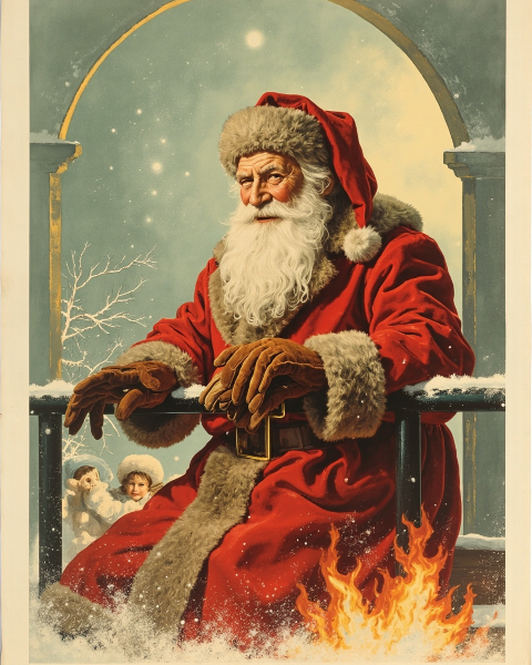 Christmas e-card design