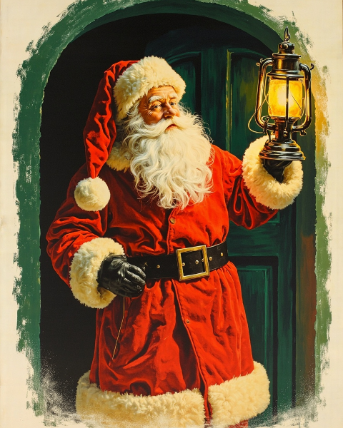 Christmas e-card design