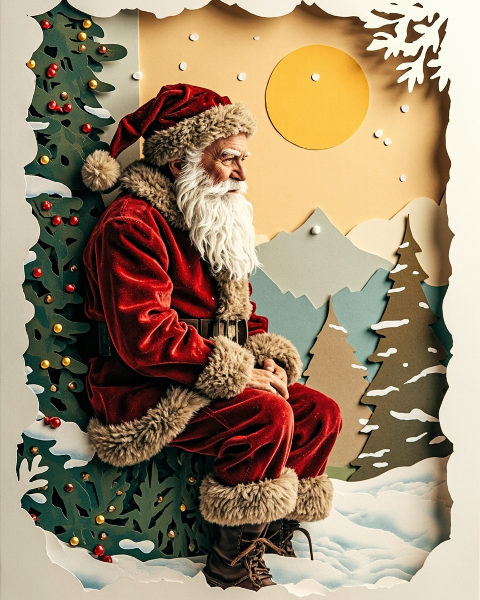 Christmas e-card design