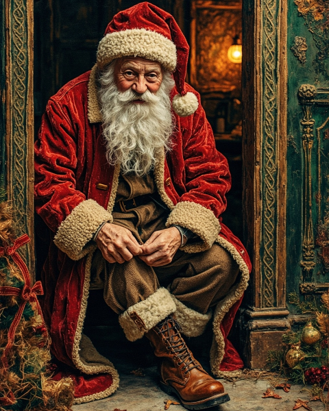 Christmas e-card design