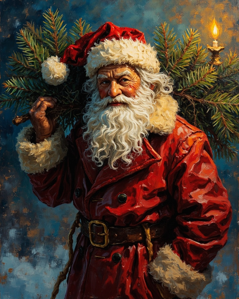Christmas e-card design