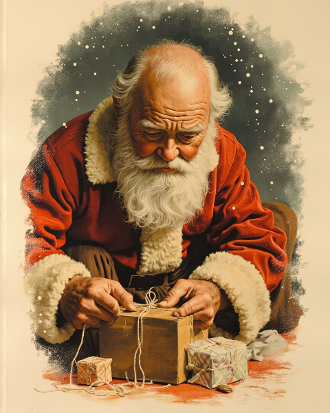 Christmas e-card design