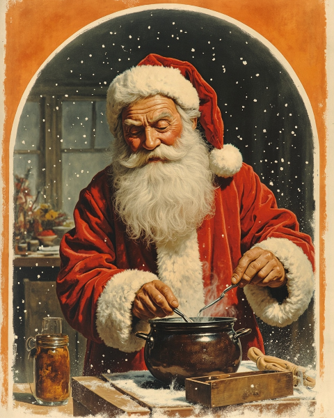 Christmas e-card design