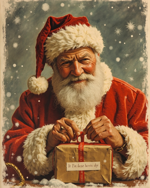 Christmas e-card design