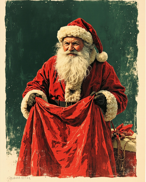 Christmas e-card design