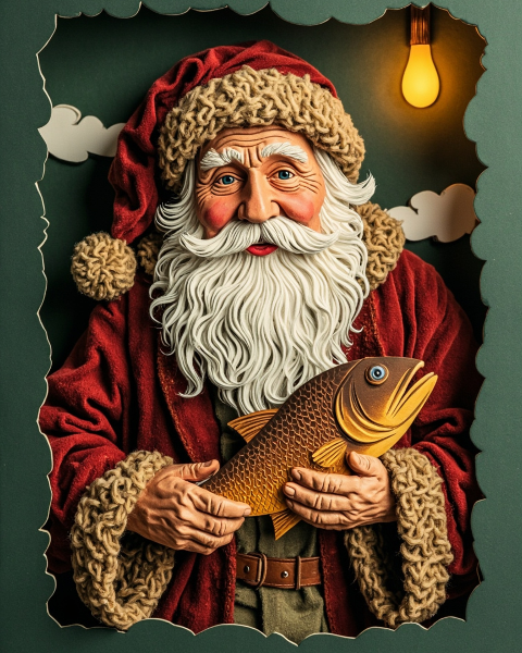 Christmas e-card design