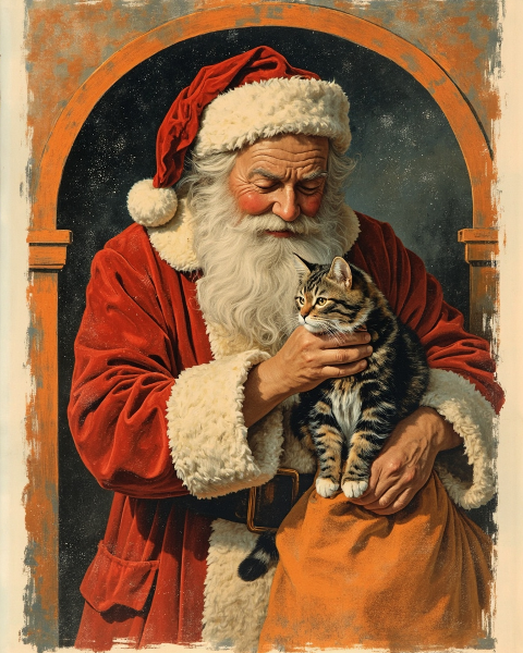 Christmas e-card design