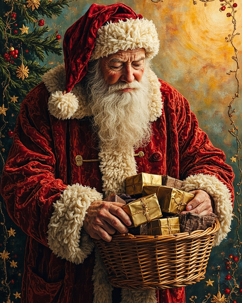 Christmas e-card design