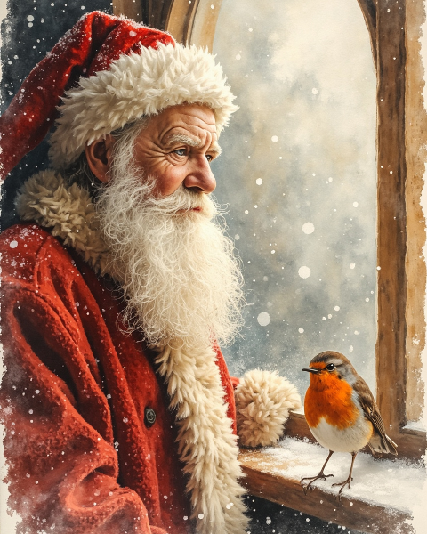 Christmas e-card design