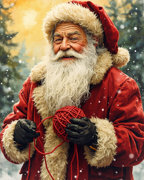 Christmas e-card design