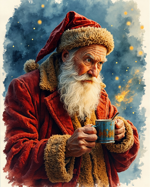 Christmas e-card design