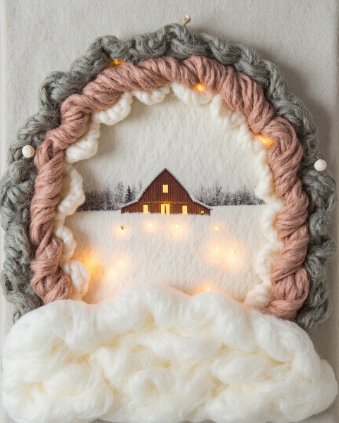 Christmas e-card design