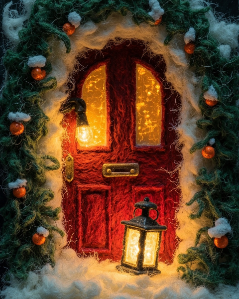 Christmas e-card design