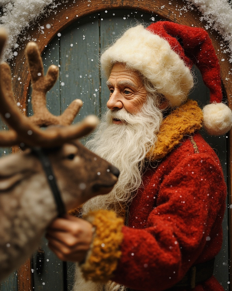 Christmas e-card design