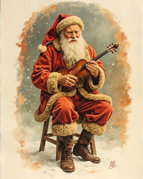 Christmas e-card design