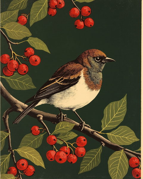 Christmas e-card design