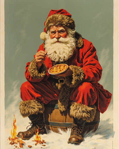 Christmas e-card design