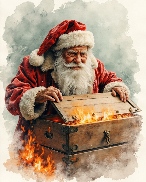 Christmas e-card design