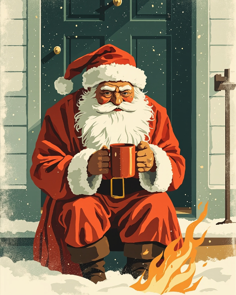 Christmas e-card design