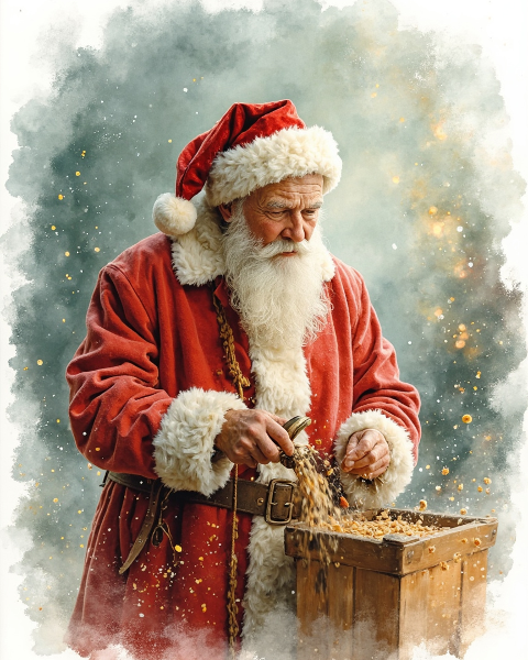 Christmas e-card design