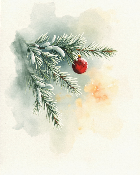 Christmas e-card design