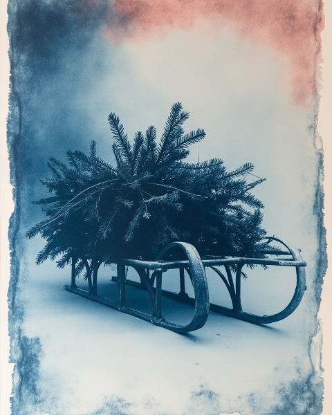 Christmas e-card design
