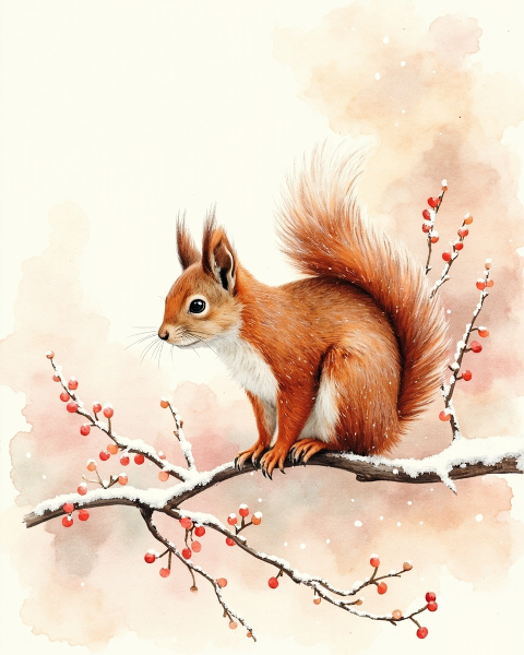 Christmas e-card design