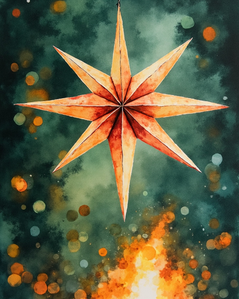 Christmas e-card design